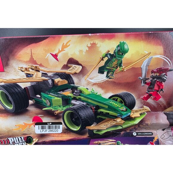 LEGO 71828 Ninjago Lloyd’s Pull-Back Race Car Building Set 306pcs Toy - Picture 7 of 13